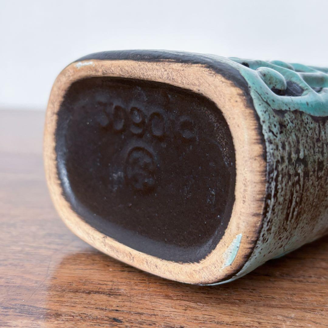 【東ドイツ Haldenslebenの花瓶】ヴィンテージ 409