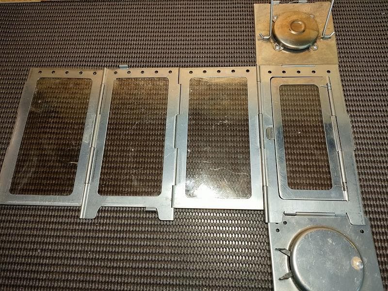 ヴィンテージ品 極美品 スイス軍フォールディングキャンドルランタン