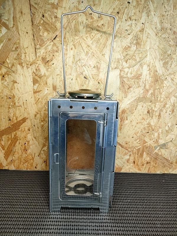 ヴィンテージ品 極美品 スイス軍フォールディングキャンドルランタン