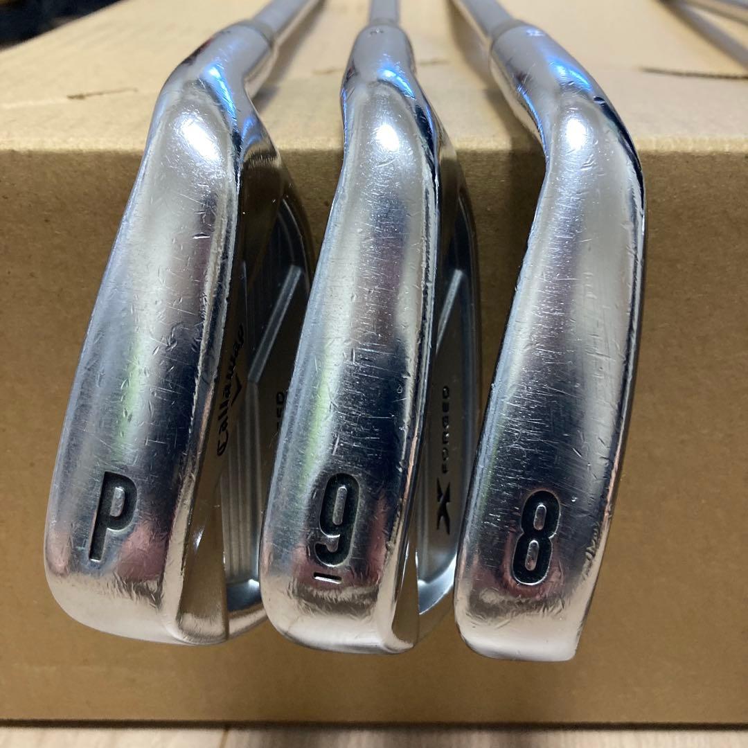 【名器】キャロウェイX Forged2018アイアン6本セット モーダス120