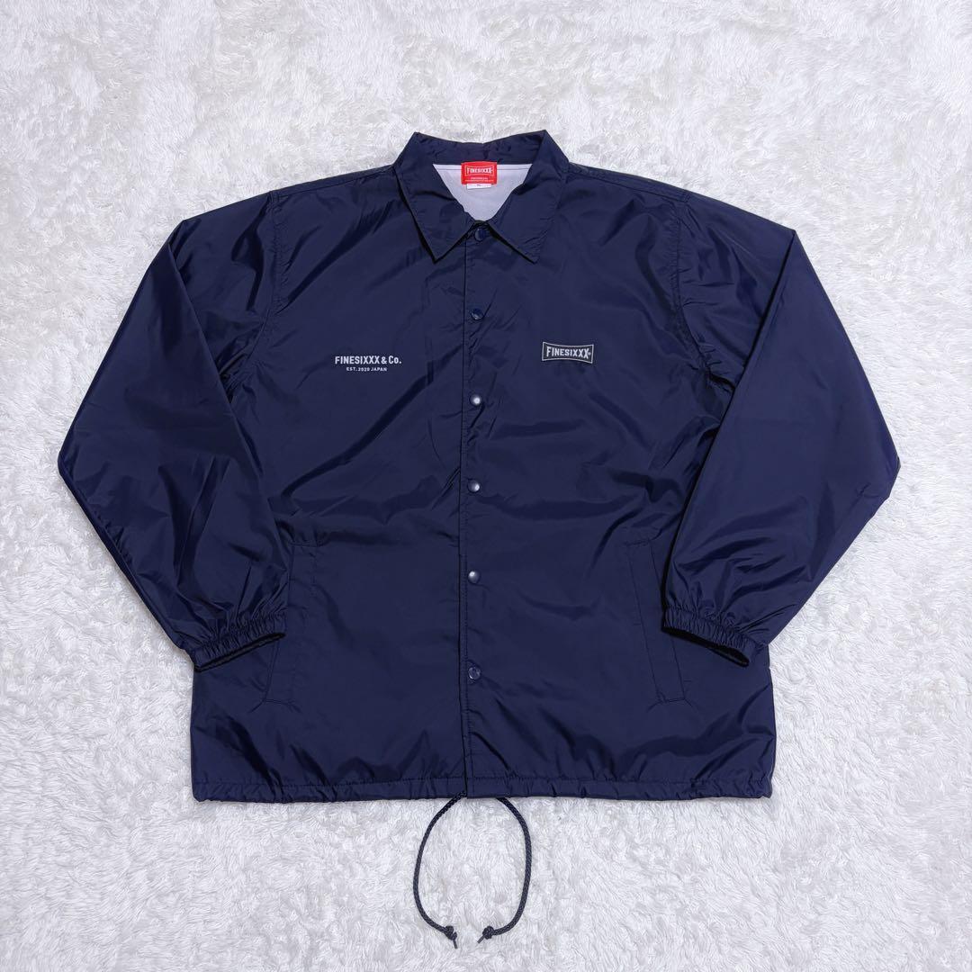 ✨期間限定セール中✨ FINESIXXX コーチジャケット ハーレー ネイビー