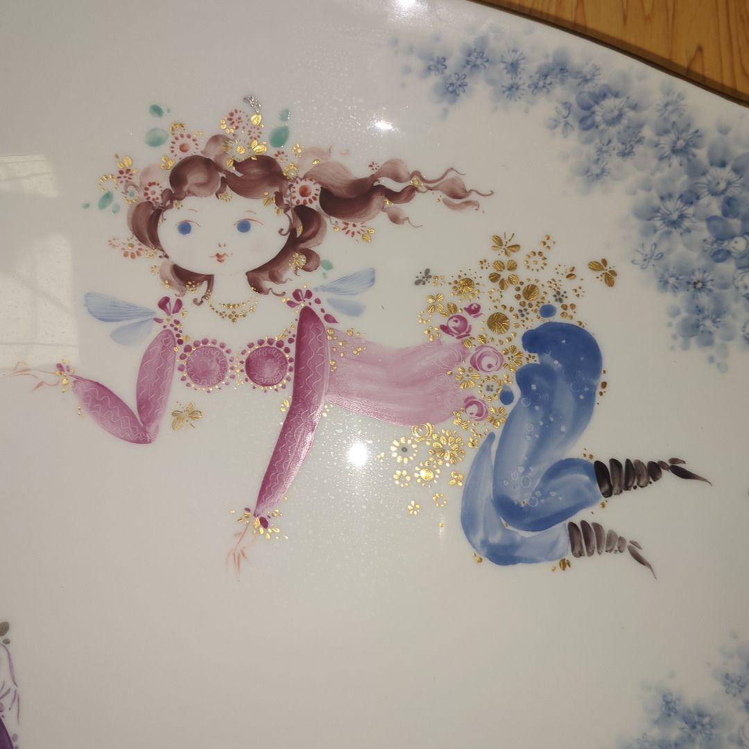 長月ページ マイセン、オーダ物ビックサイズ陶器約55センチ真夏の夜の夢