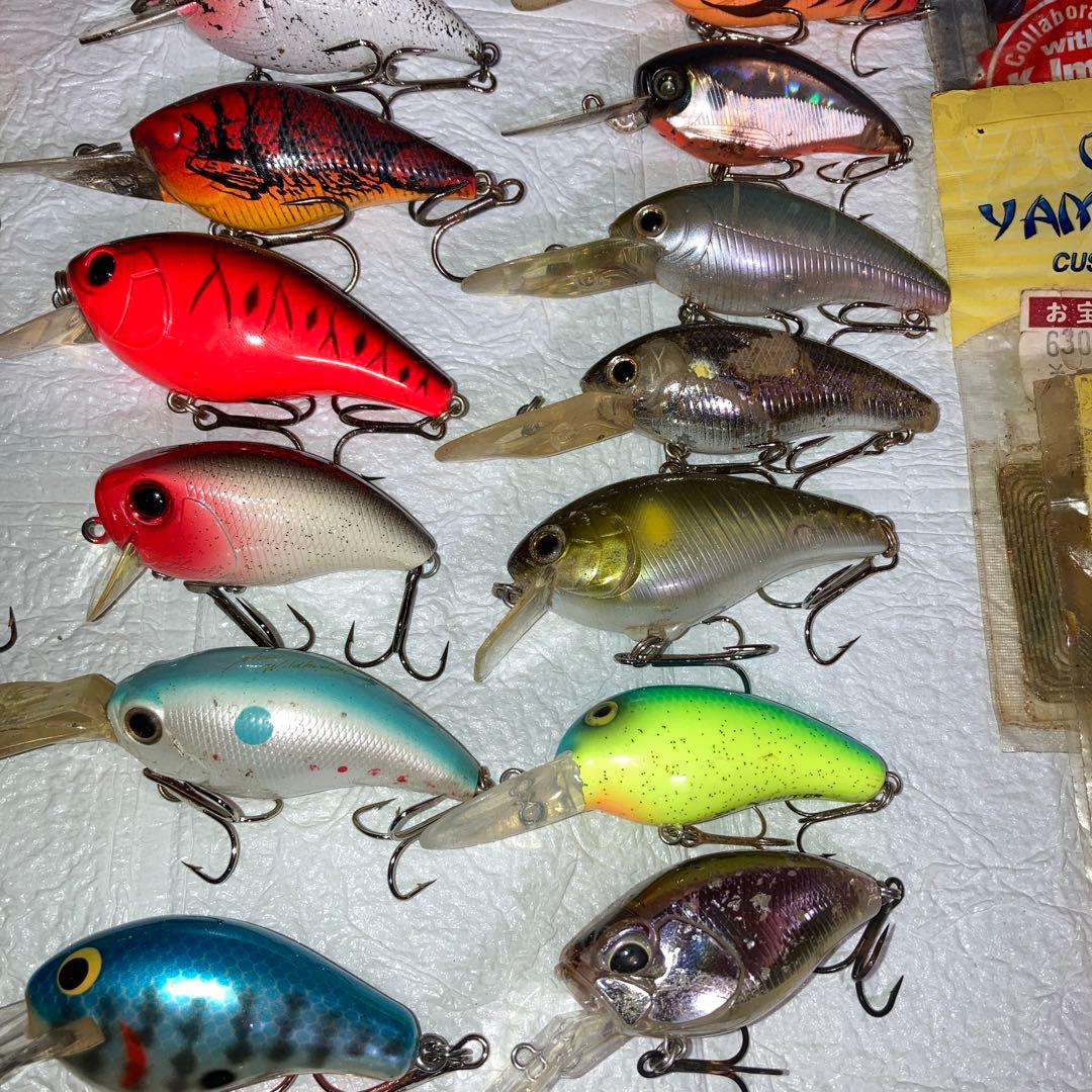 バス　ルアー　セット　ワーム　まとめ売り　タックルケース付き　新品あり