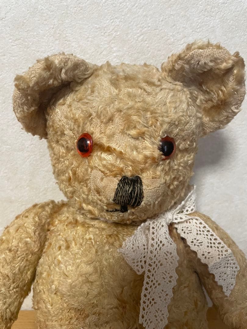SALE❣️イギリス　アンティークテディベア　アンティークベア　⑤