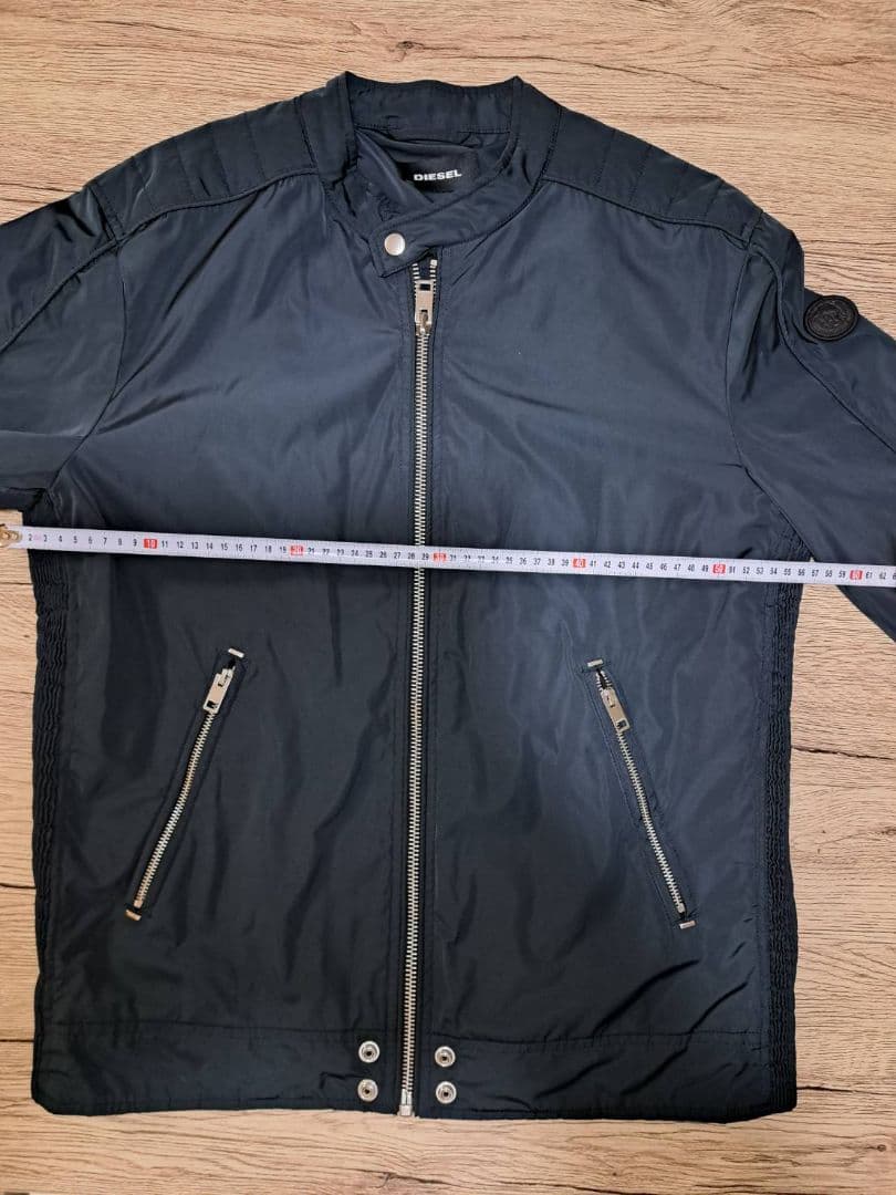【コウ☆】ディーゼル ナイロンライダースジャケット