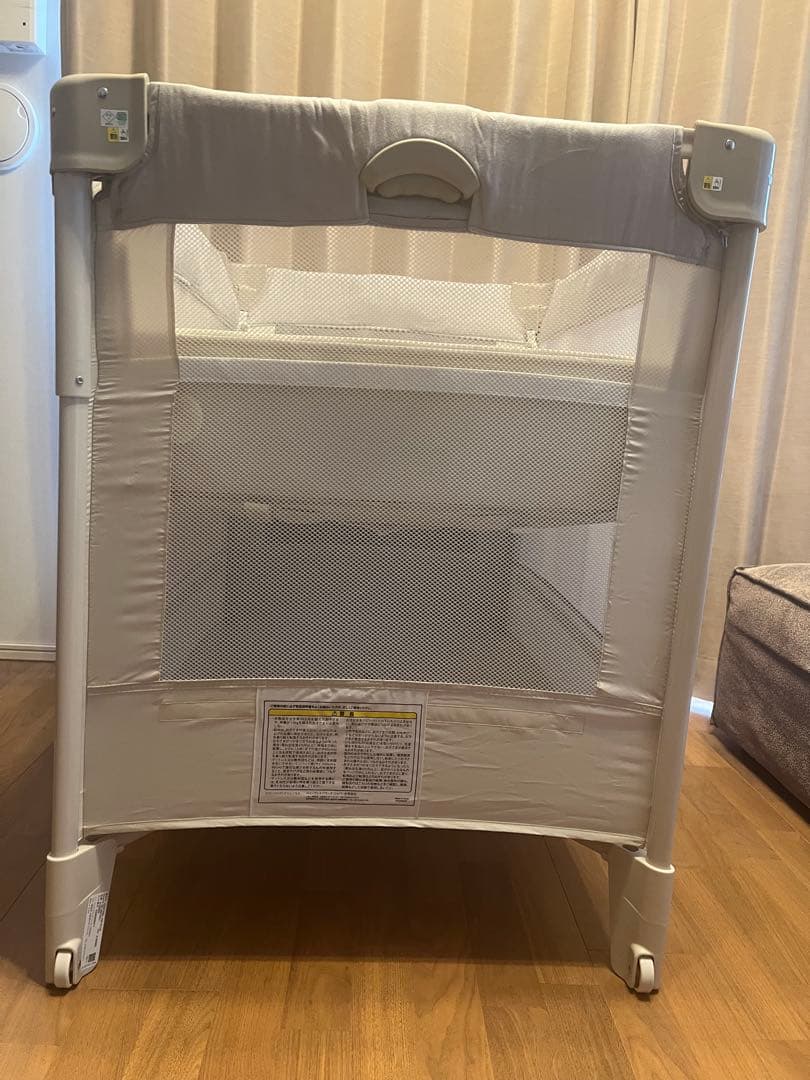 アップリカ　ココネル　エアープラスAB/ホワイトベージュ 説明書,収納袋つき