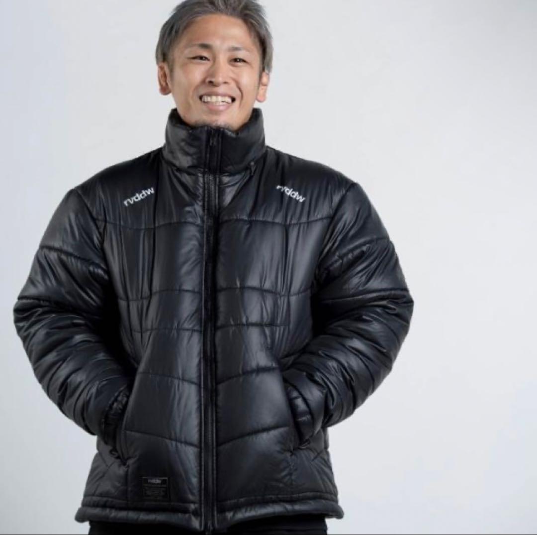 reversal フード付きダウンジャケット ブラック　XL