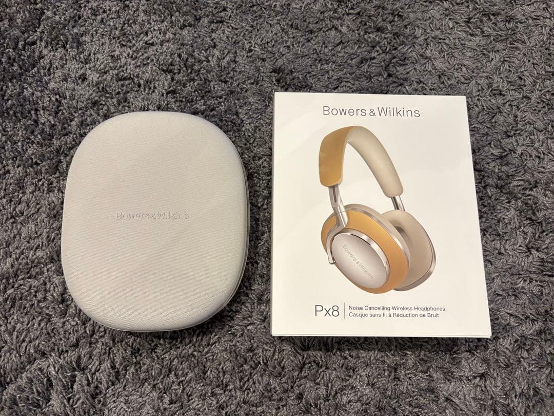 【ほぼ新品】Bowers & Wilkins Px8 ヘッドホン　タン