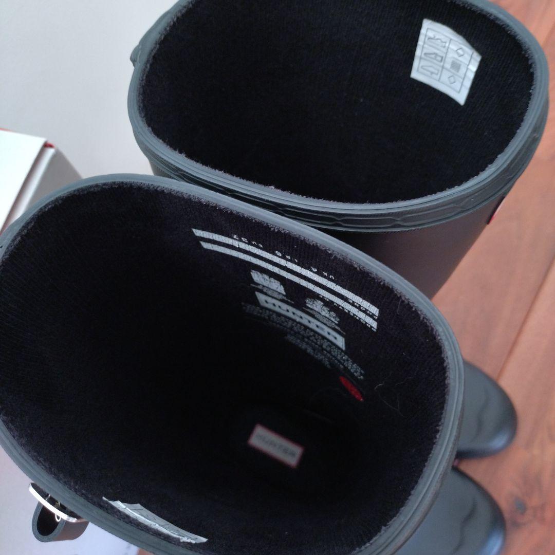 HUNTER ブーツ　OLIGINAL TOUR BLACK