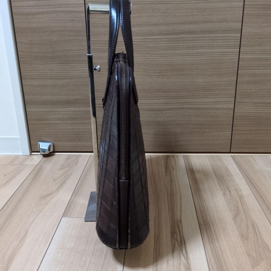 【廃版】マザーハウス アンティークメッシュスリムビジネス ダークブラウン