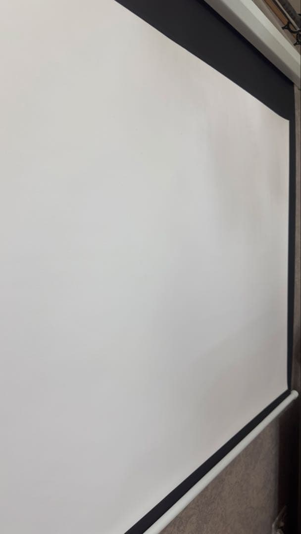 【美品】Hewflit プロジェクタースクリーン 72インチ 16:9