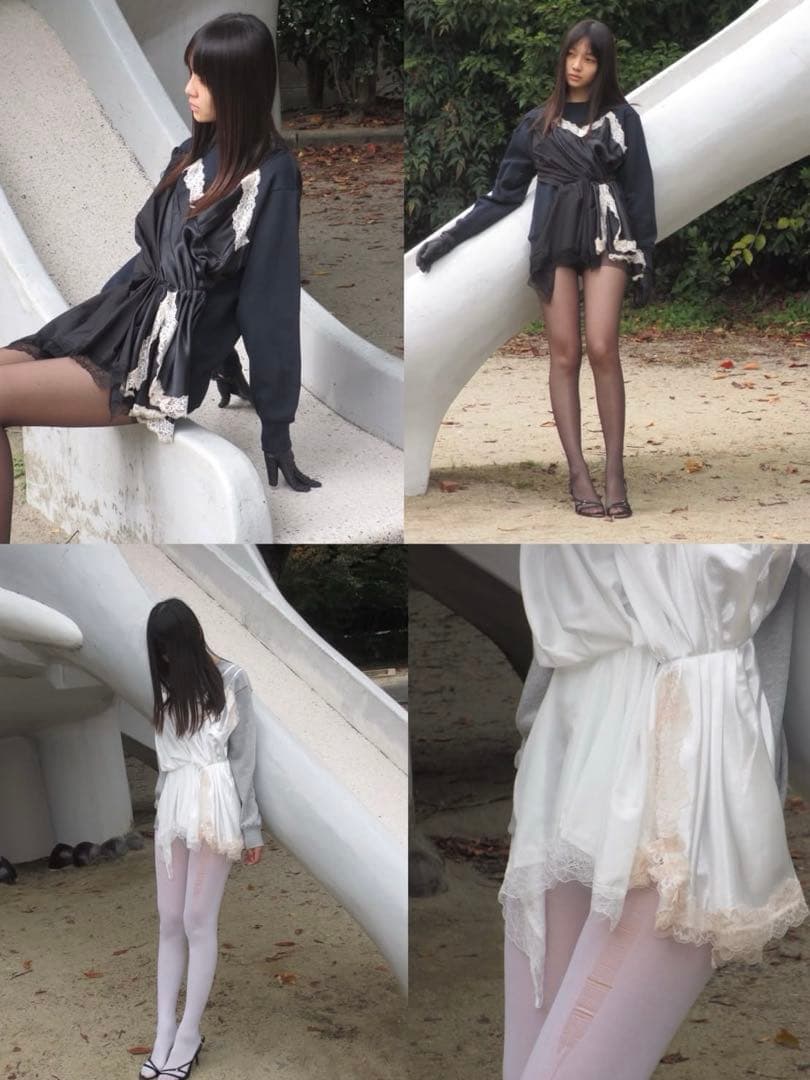 LITMUS herpraha ランジェリードッキングスウェット