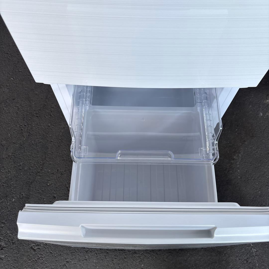 SHARP中古冷凍冷蔵庫152L2022年製 形名SJ-D15H-W