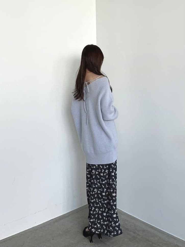 【セール価格以下】新品タグ付 ココディール ラクーン混ニットミニワンピース