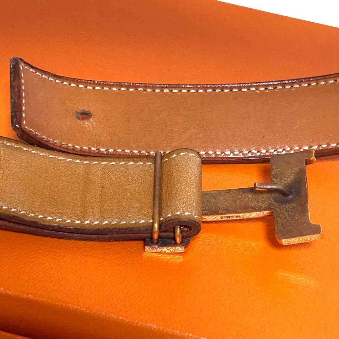 しじみ　HERMES エルメスレディースベルト　バックル