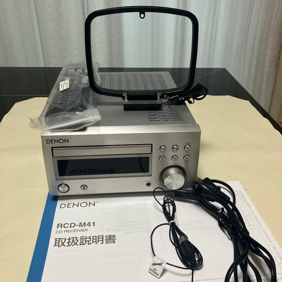 DENON CDレシーバー RCD-M41 整備動作品 2018年製