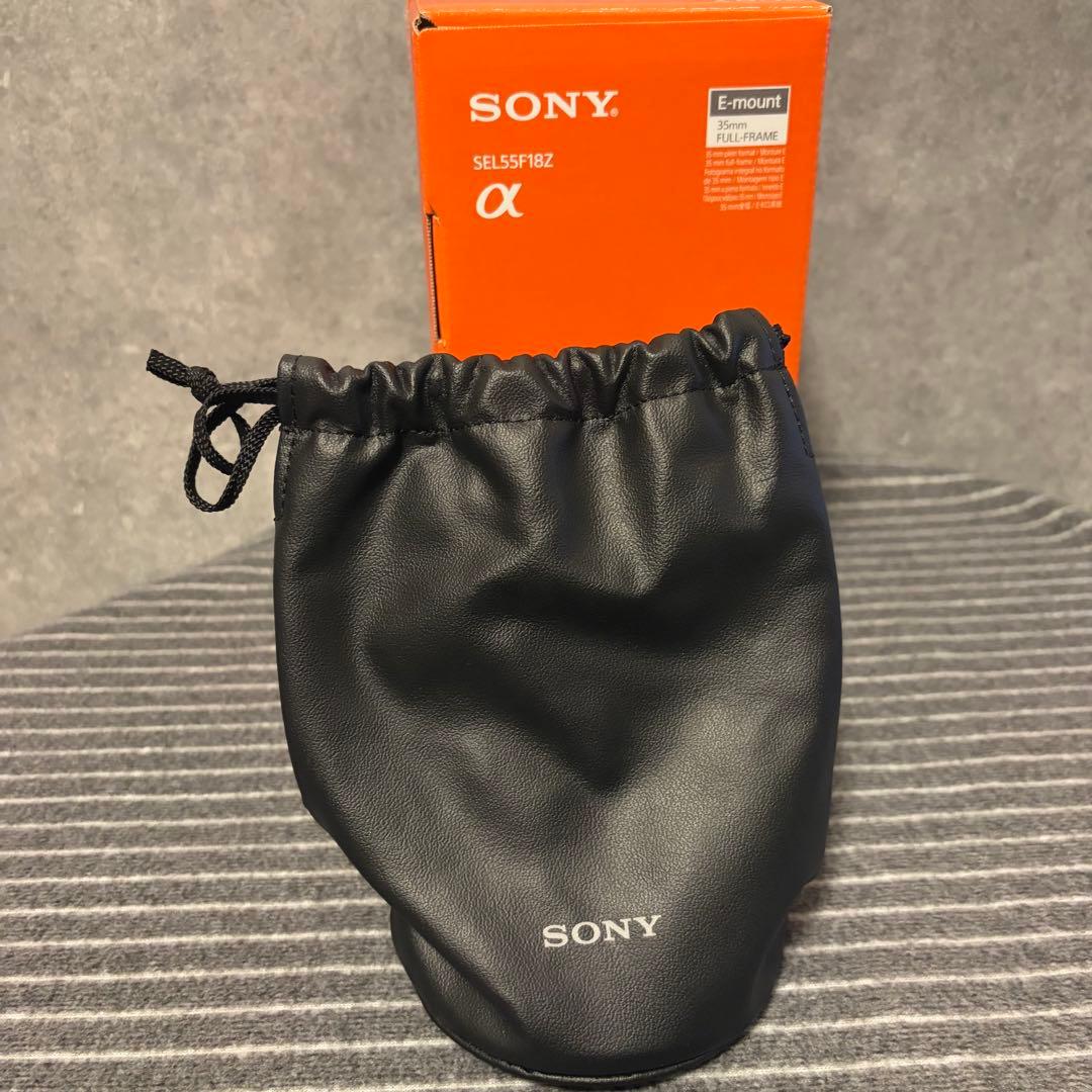 未使用級　SONY 単焦点レンズ　FE 55mm F1.8 ZA