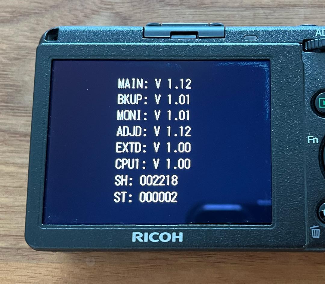 GR DIGITAL II（撮影枚数：2218枚）