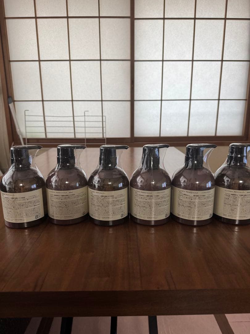 ピンククロス、アロマシャンプー トリートメント500ml 6本セット