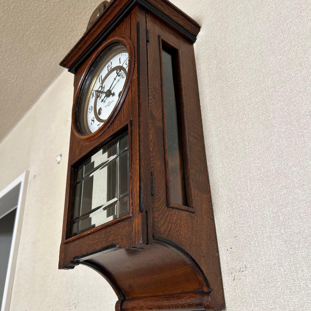 大正期の精工舎お座敷時計、高級時計、香箱