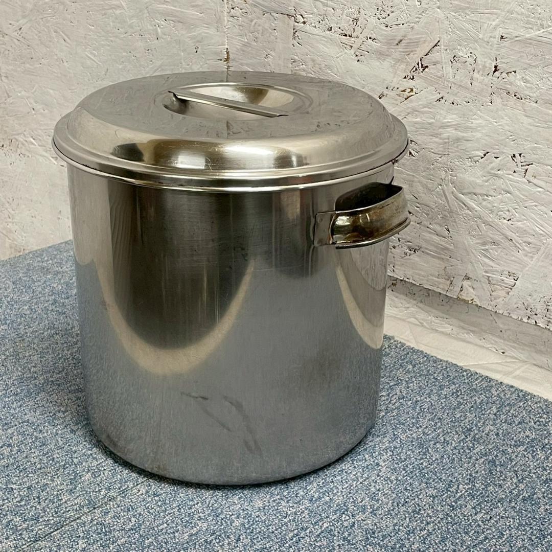 【厨房機器】 ステンレス製 26cm 寸胴鍋 厨房 厨房機器 ⑤ A1513