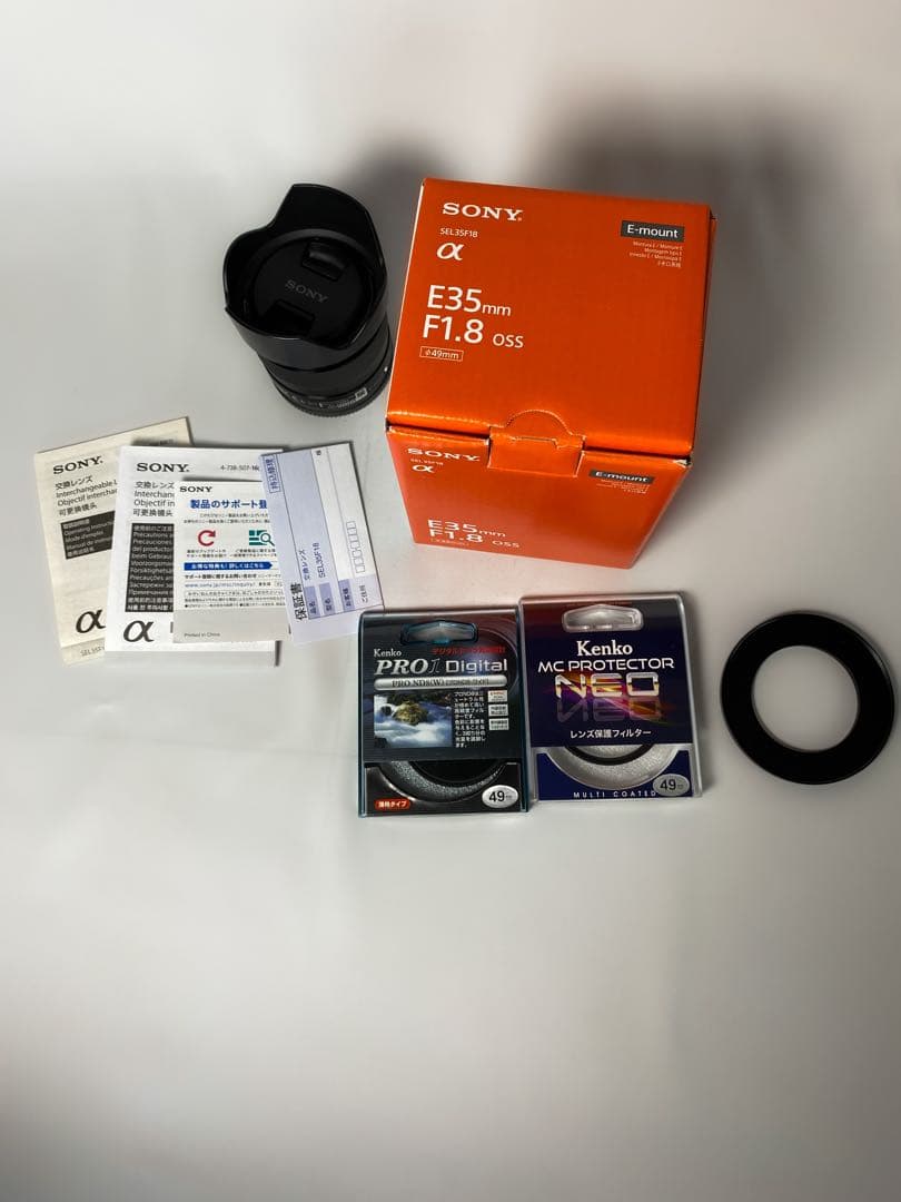 SONY E35mm F1.8 OSS eマウントレンズ　APS-C