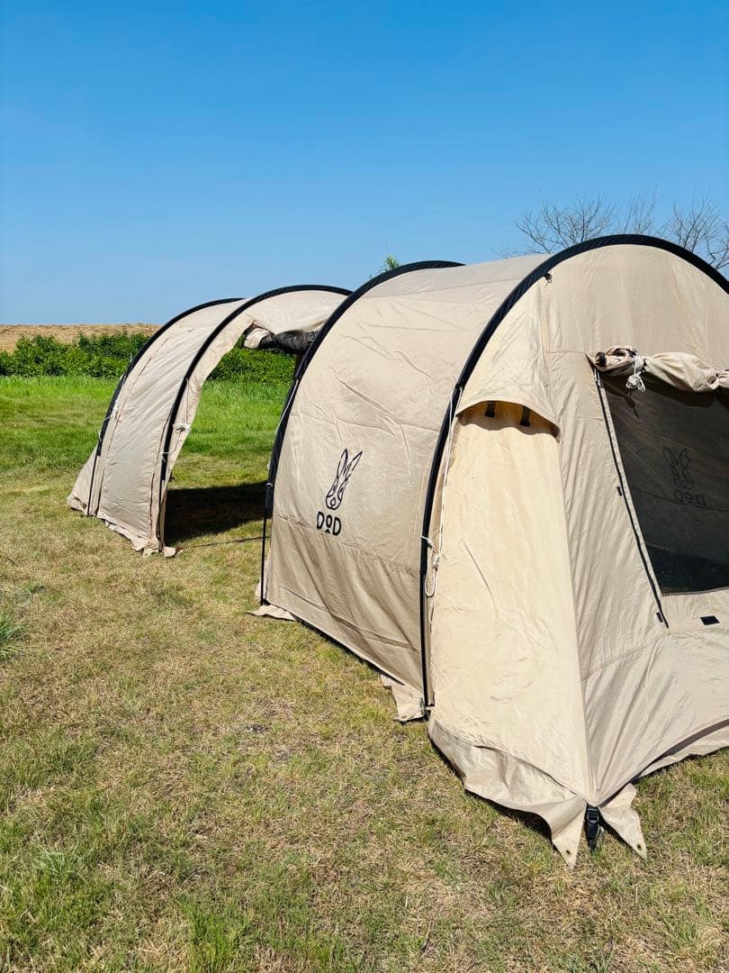 カマボコテント　2 タンカラー