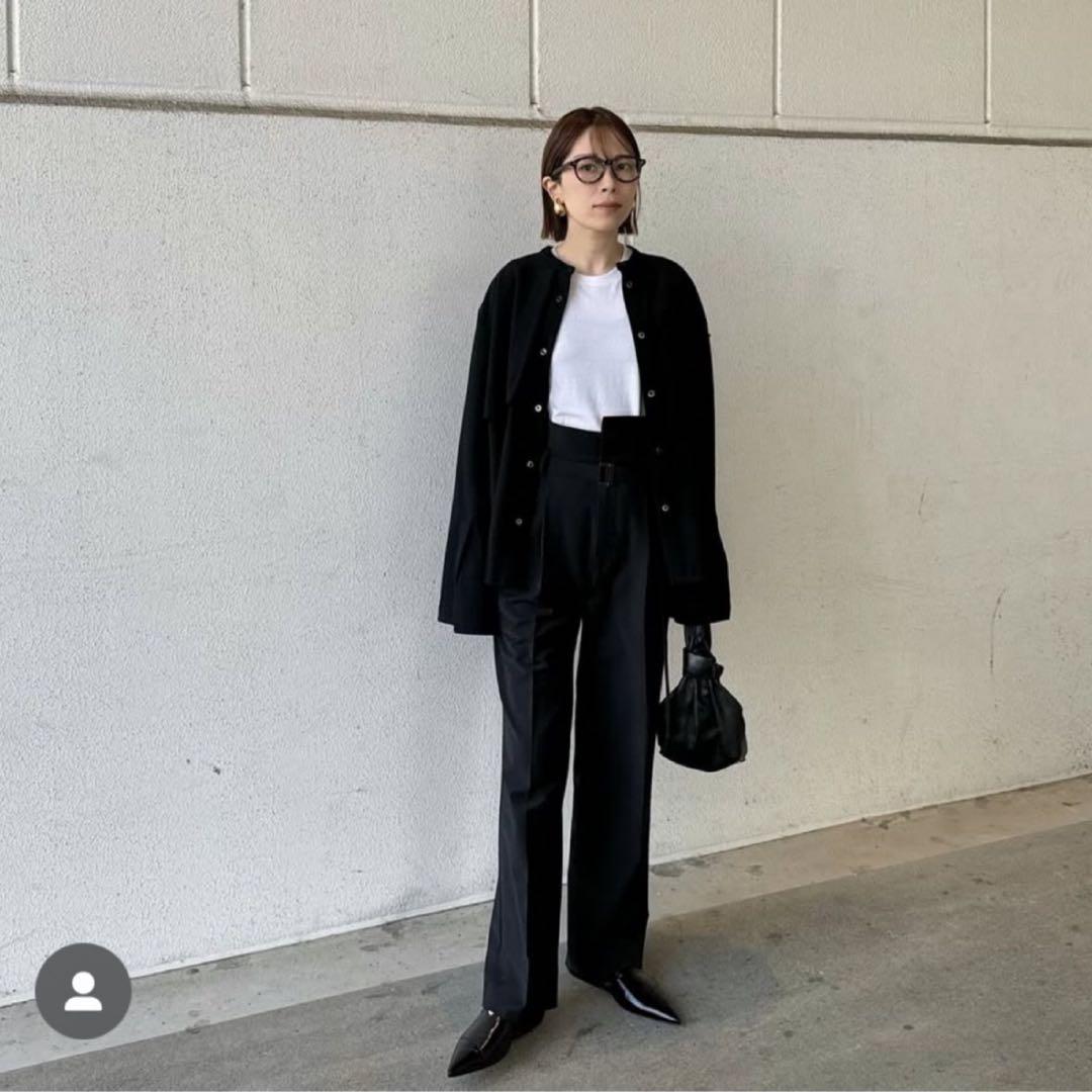 IORE イオレ BUTTON SHIRT ブラック