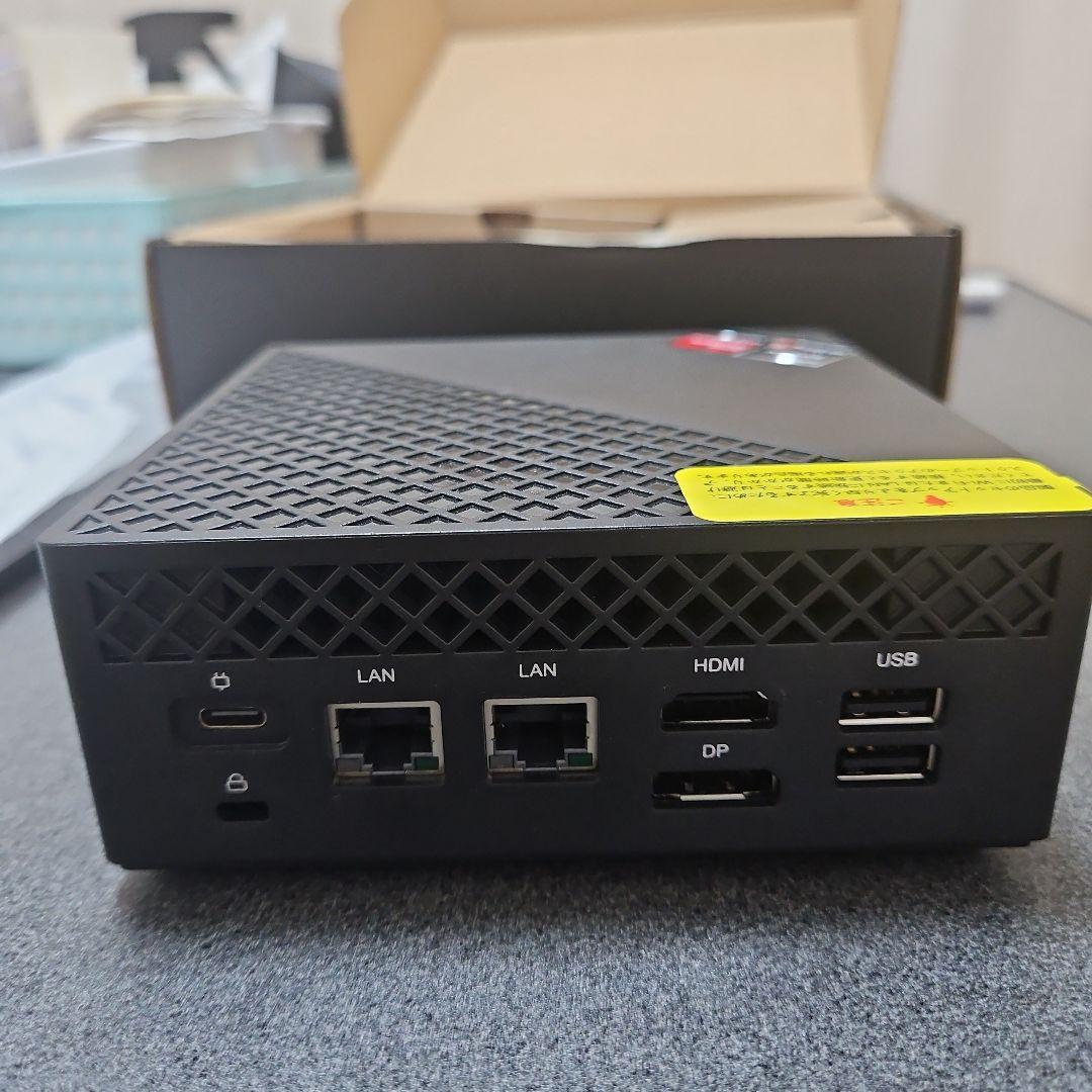 ミニPC ryzen7 5700u, RAM 32G, SSD512GB