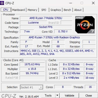ミニPC ryzen7 5700u, RAM 32G, SSD512GB