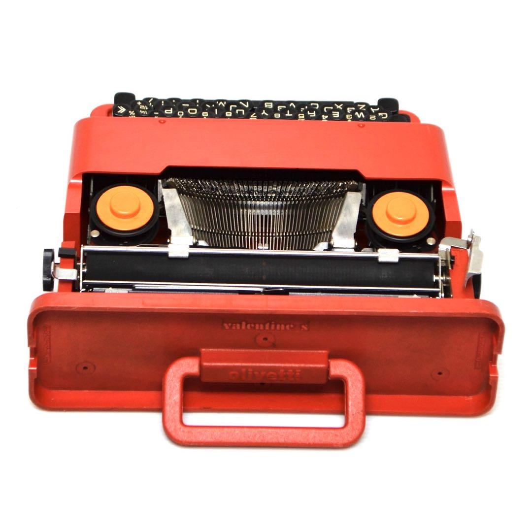 限定品 オリベッティ タイプライター バレンタイン 赤いバケツ Olivetti