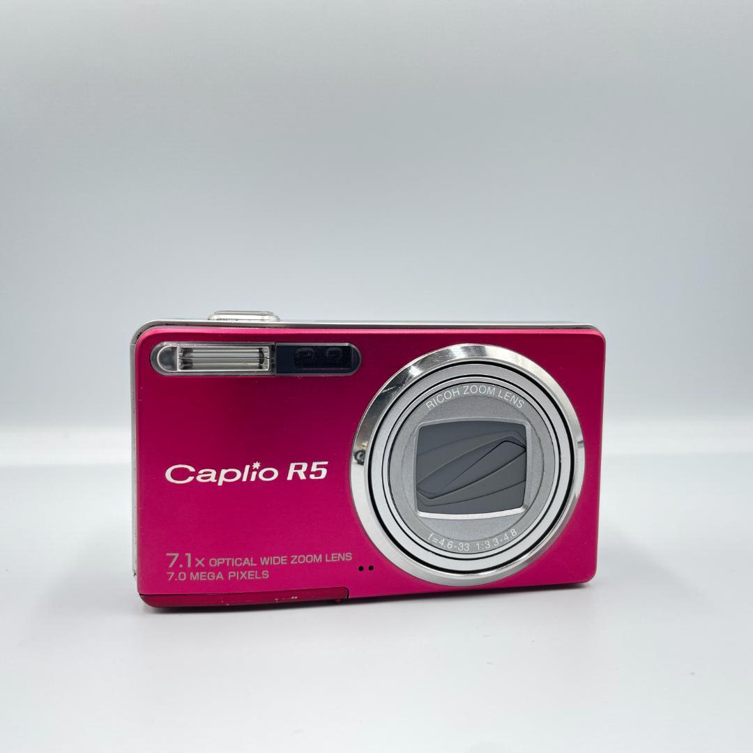 【動作品・転送特典無料あり】RICOH Caplio R5 PINK