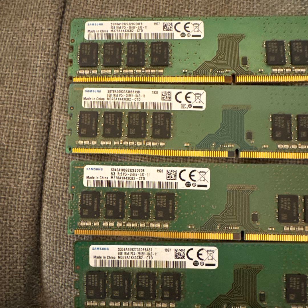 メモリー　8GB SAMSUNG 14枚