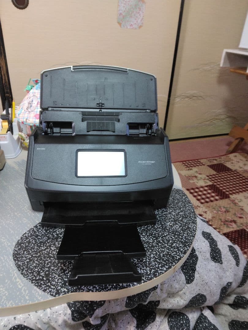 ScanSnap ix1600 レシート　領収書 書類 スキャナー 黒 リコー