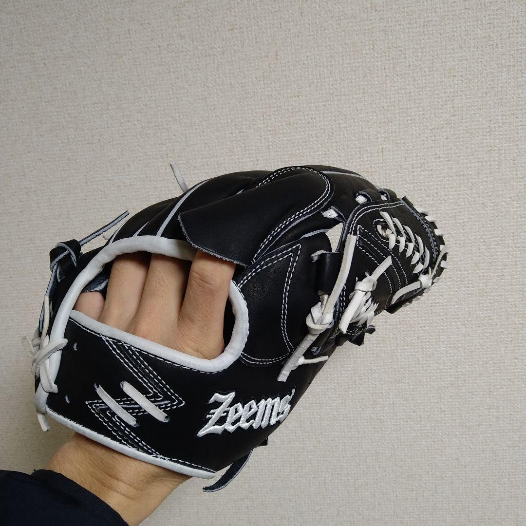 Zeems 軟式グラブ　投手用 PB型 湯もみ型付け済み KG-PBSW