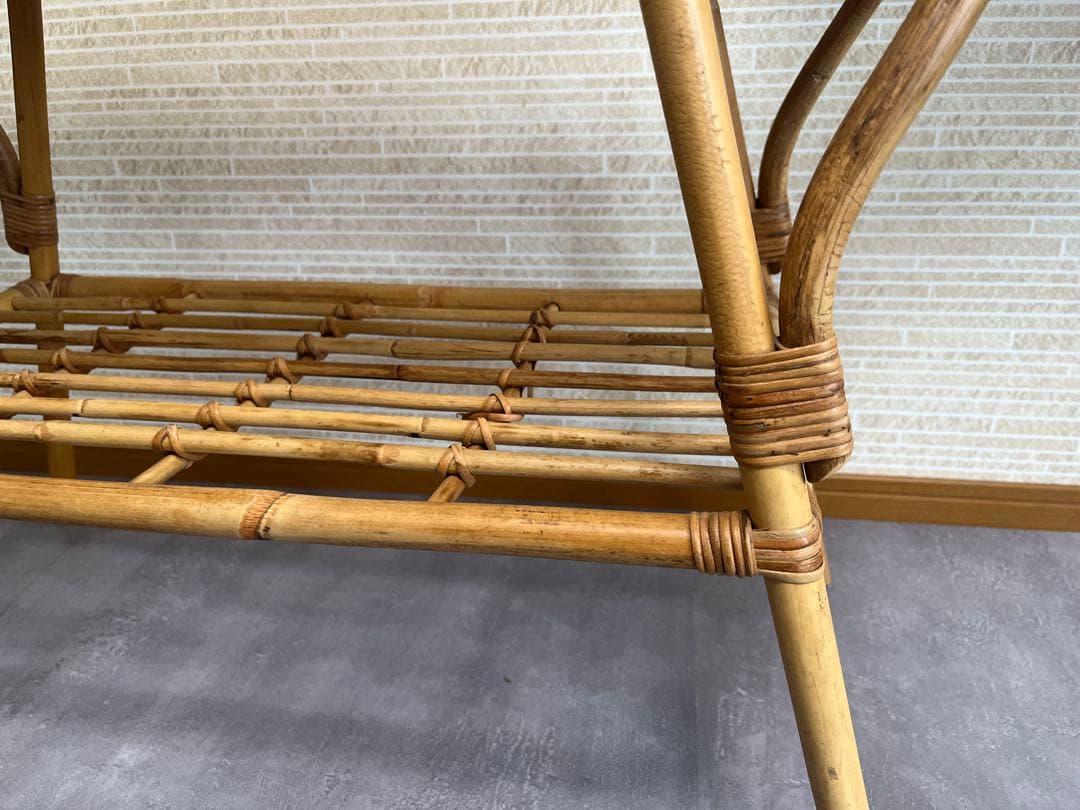 【ベイクルーズ】ラタンシェルフ　サイドシェルフ