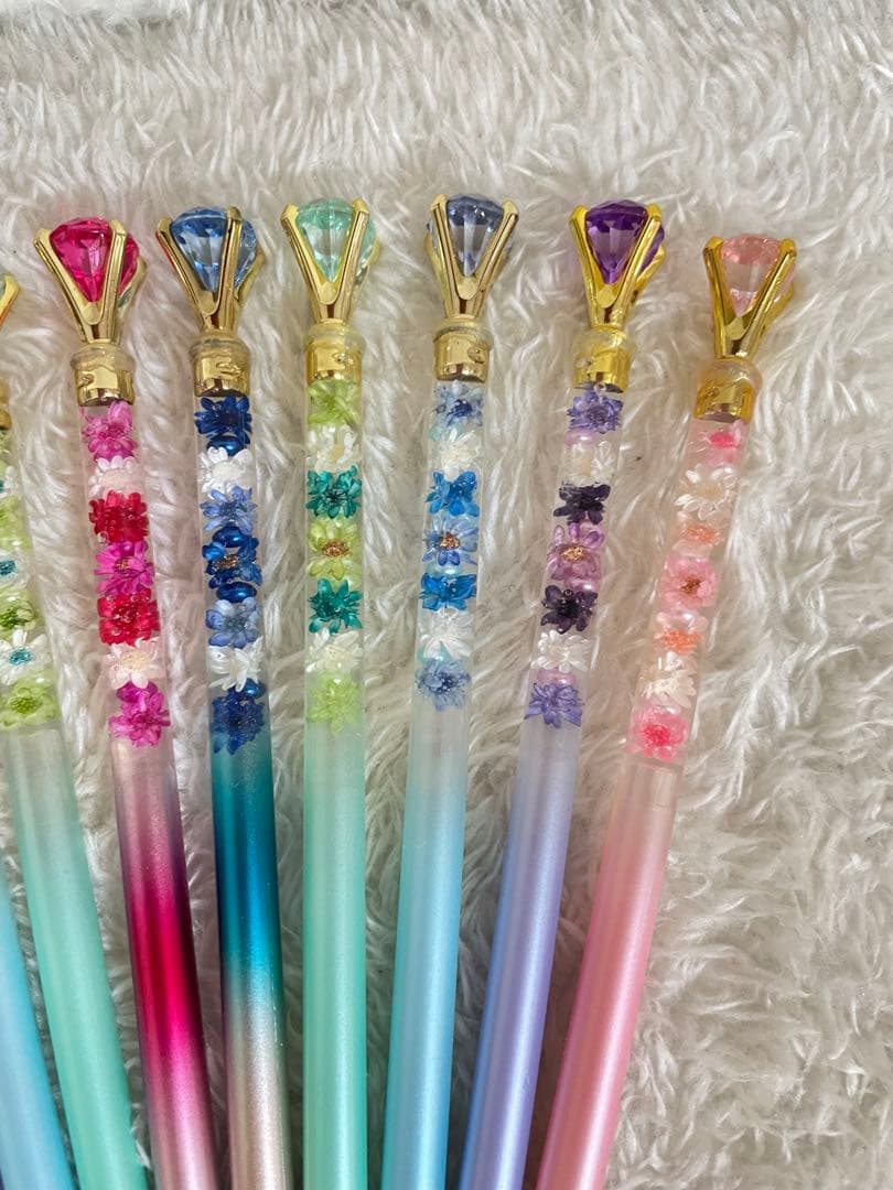 2026-ハーバリウムボールペン　セット　NO..2 NO..5 まめ