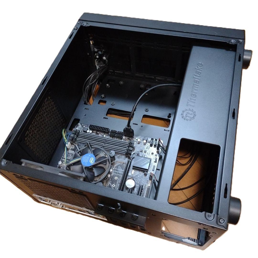 【送込】中古PCケースM-ATXmicro+マザボB365M DS3H＋CPU