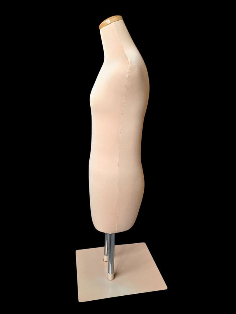2本足　和装トルソー　べージュ着付けマネキン 和装ボディ女性用 針打ち可