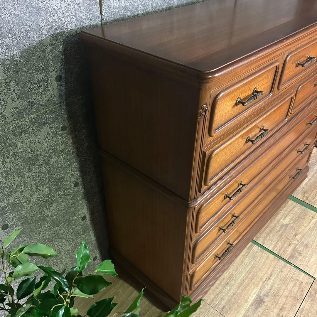 ꧁カントリー調家具꧂5段チェスト たんす タンス 箪笥 収納 衣類 衣服 洋服