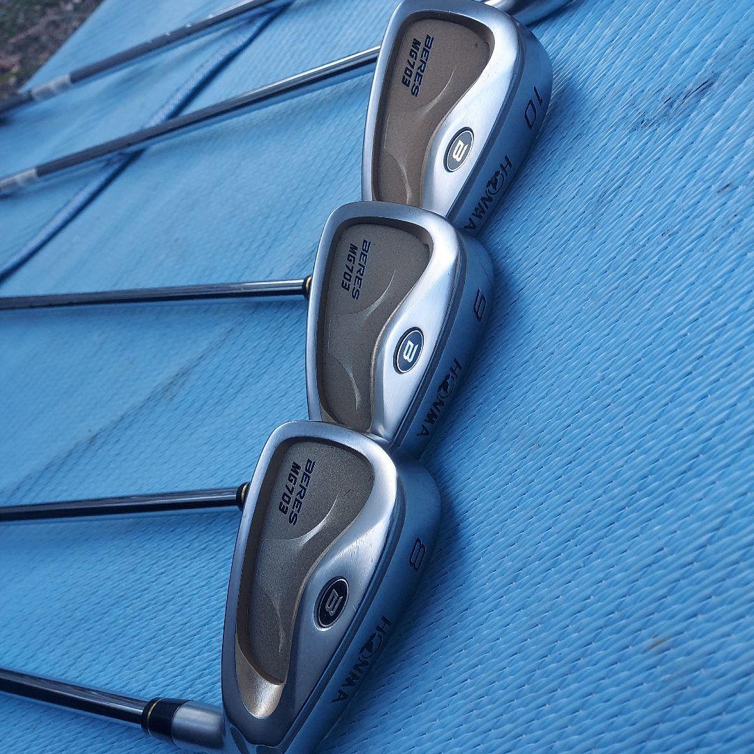 フ*。様 ホンマほか倉庫整理ゴルフクラブセット保管品バッグ付