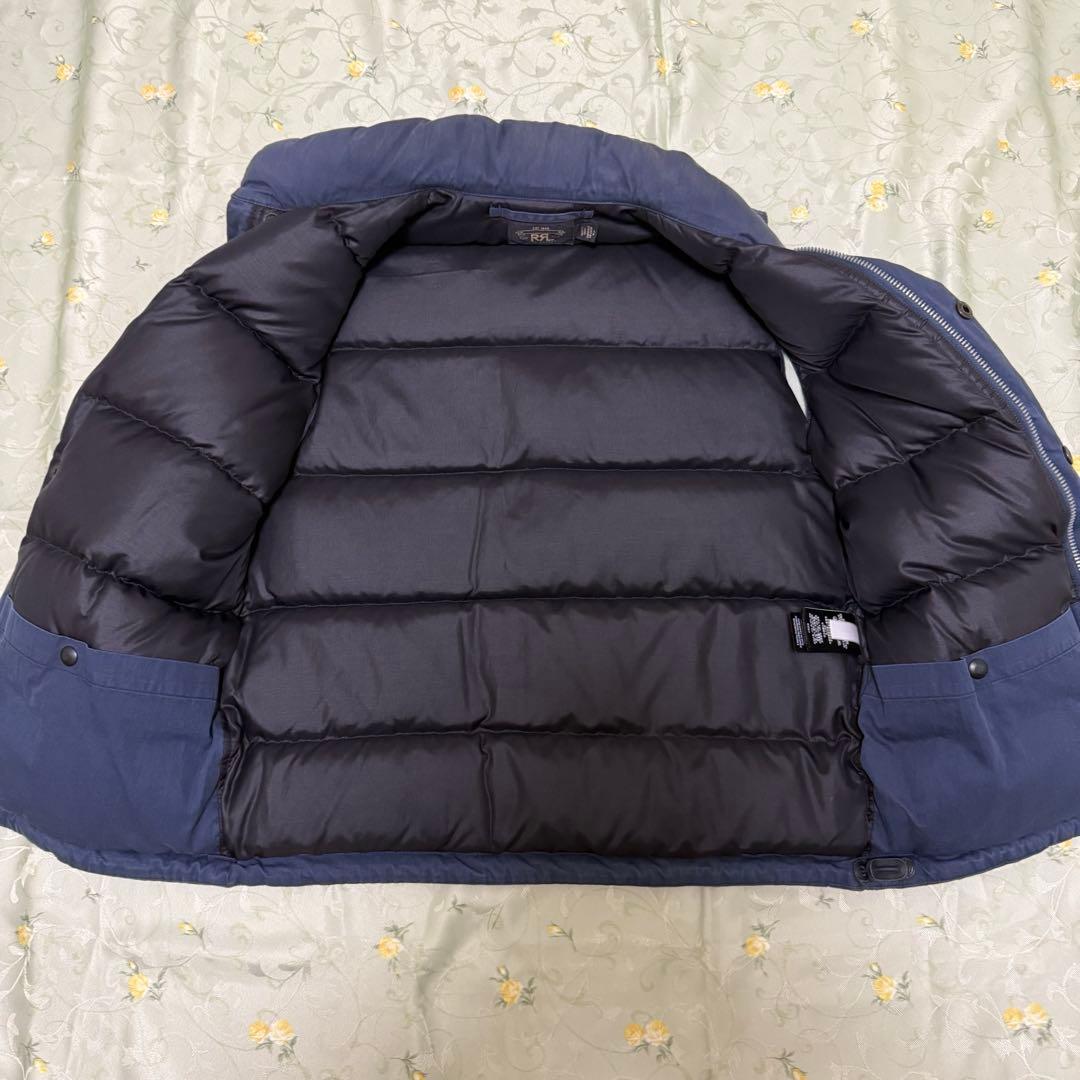 入手困難 正規品 美品 名作RRL ダブルアールエル コットン ダウンベスト