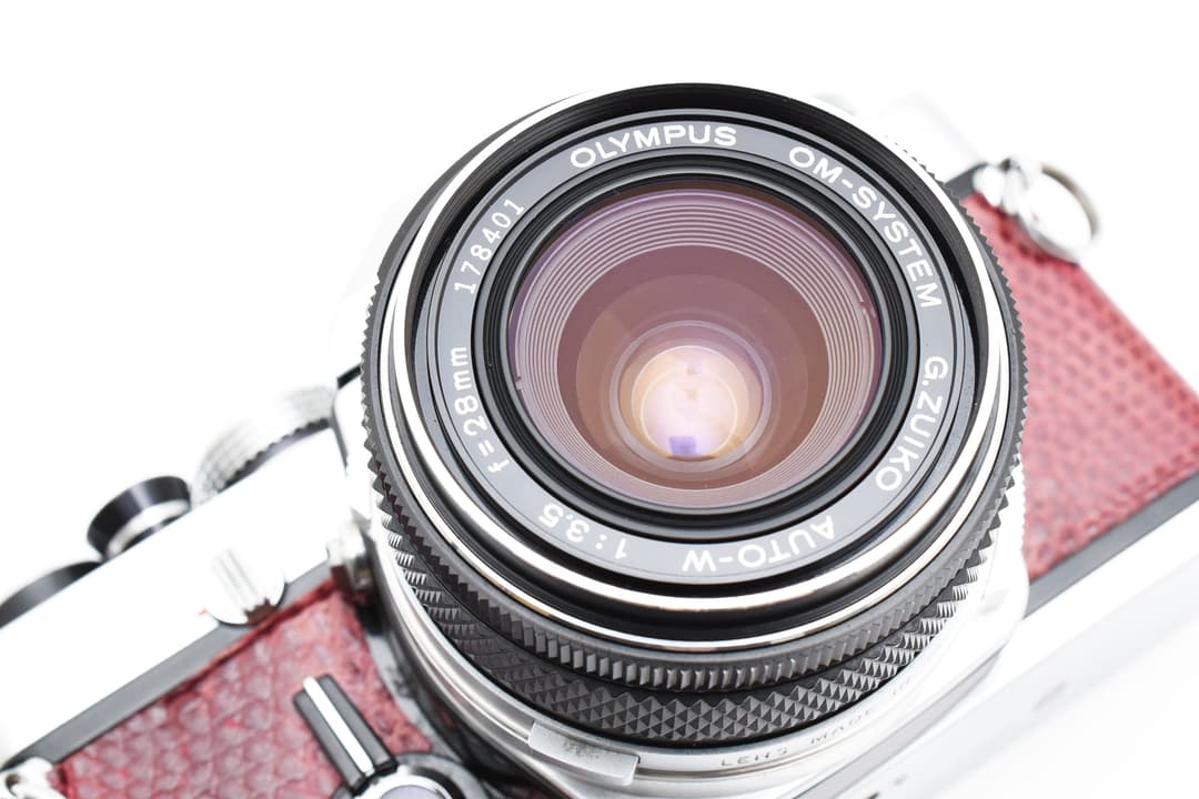 Olympus OM-1 28mm F3.5 モルト交換 完全動作品 #8035