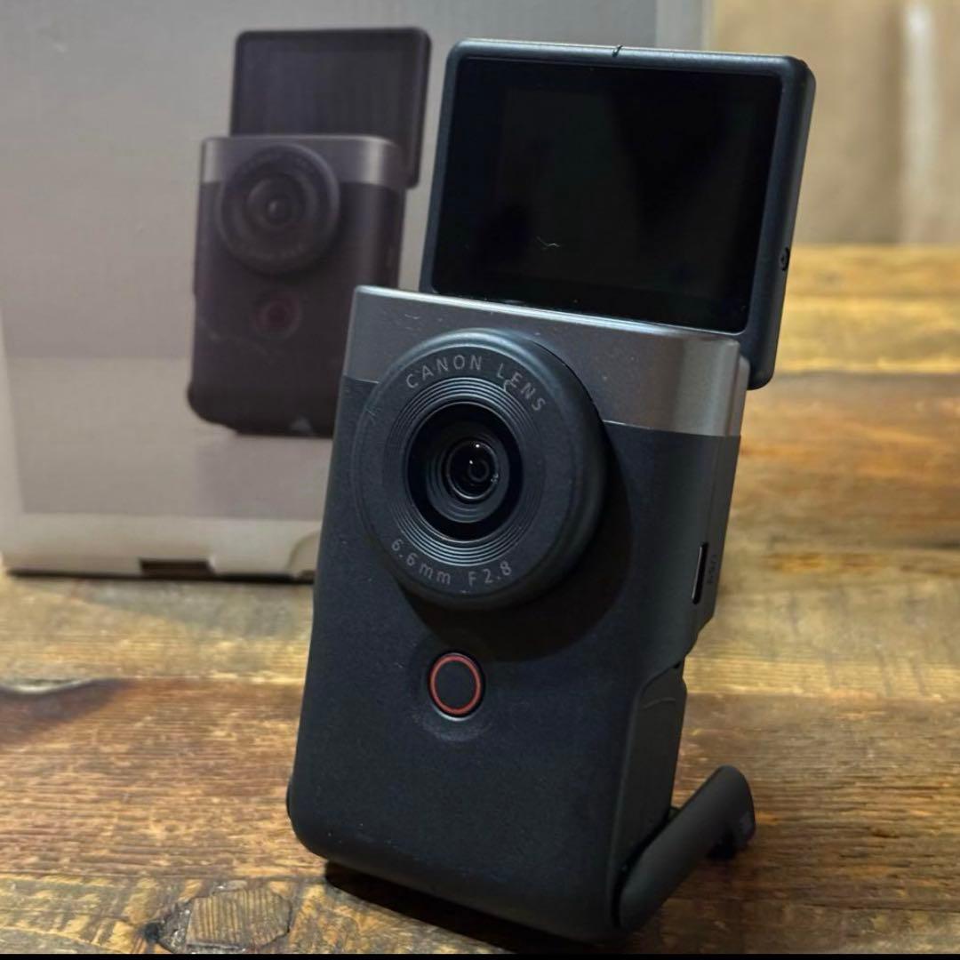 【美品・箱あり】Canon PowerShot V10 silver