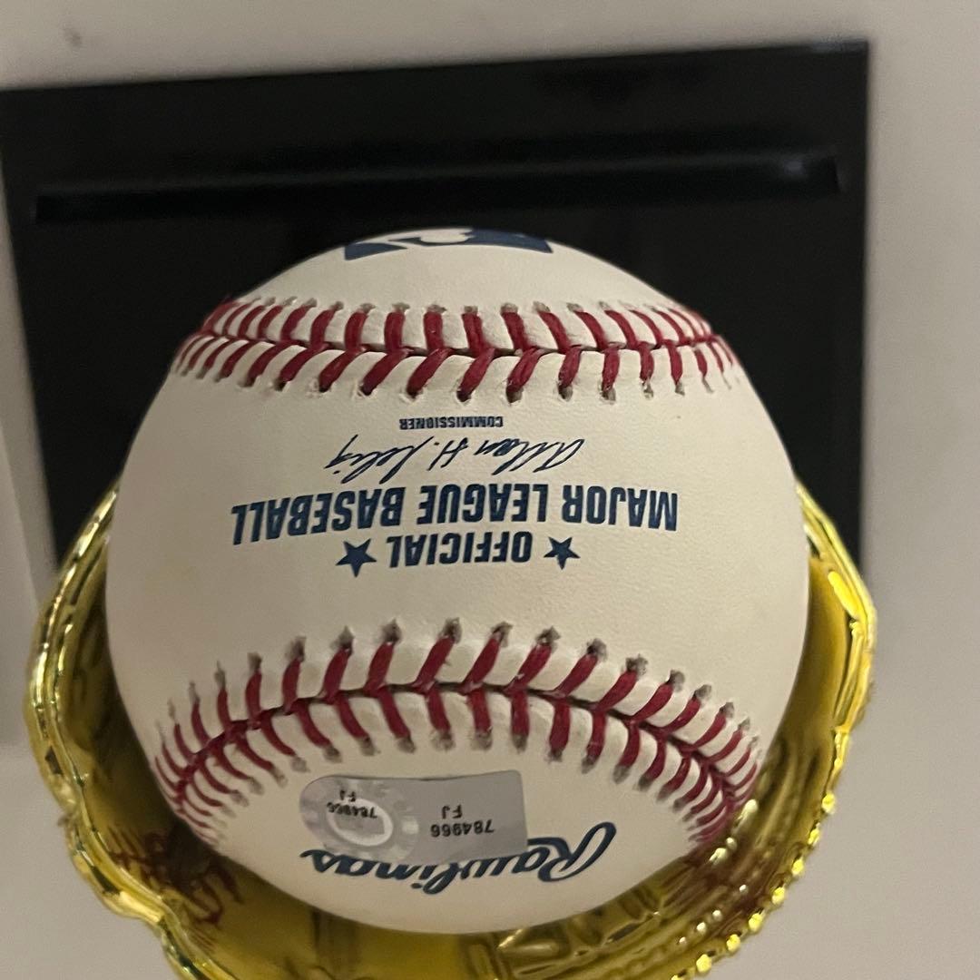 イチロー&松井秀喜　限定Wネーム直筆サインボール