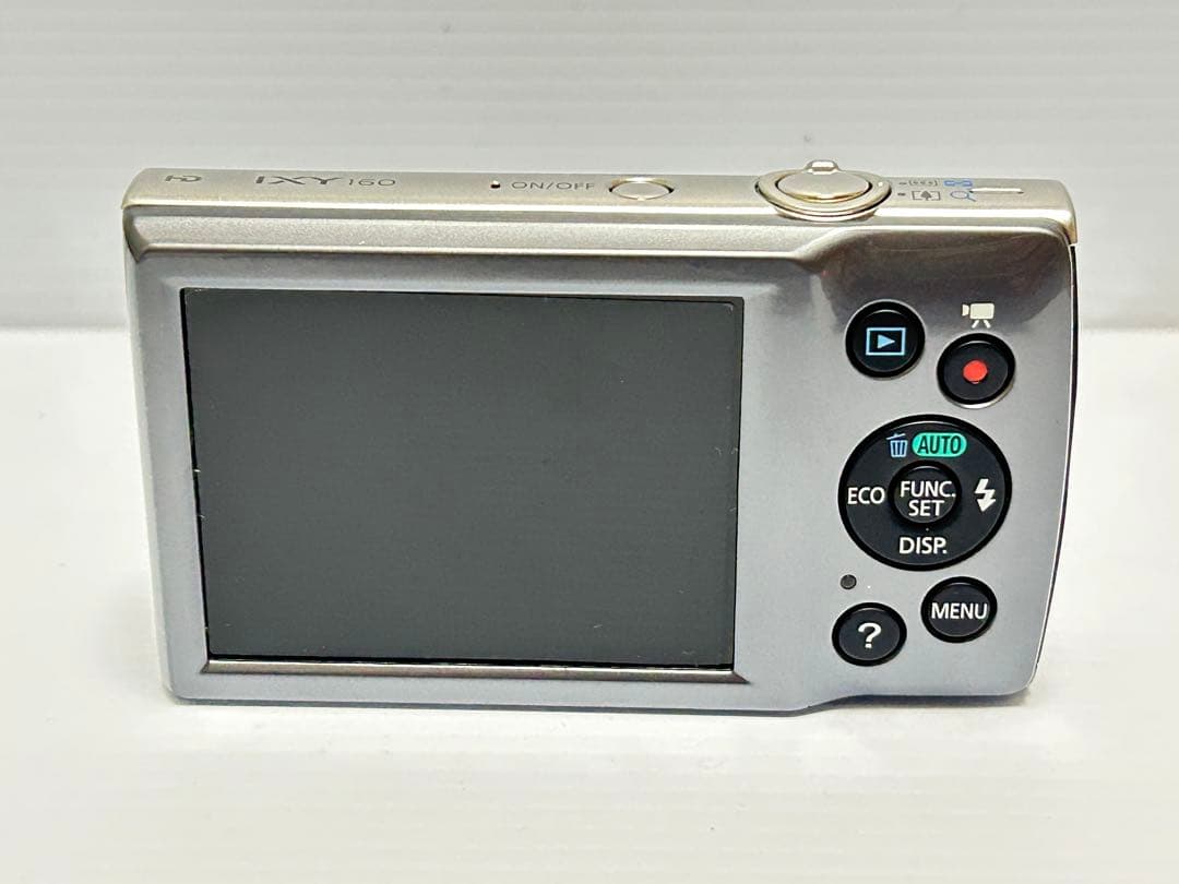 446 完動品 Canon IXY160 コンデジ シルバー PC2196