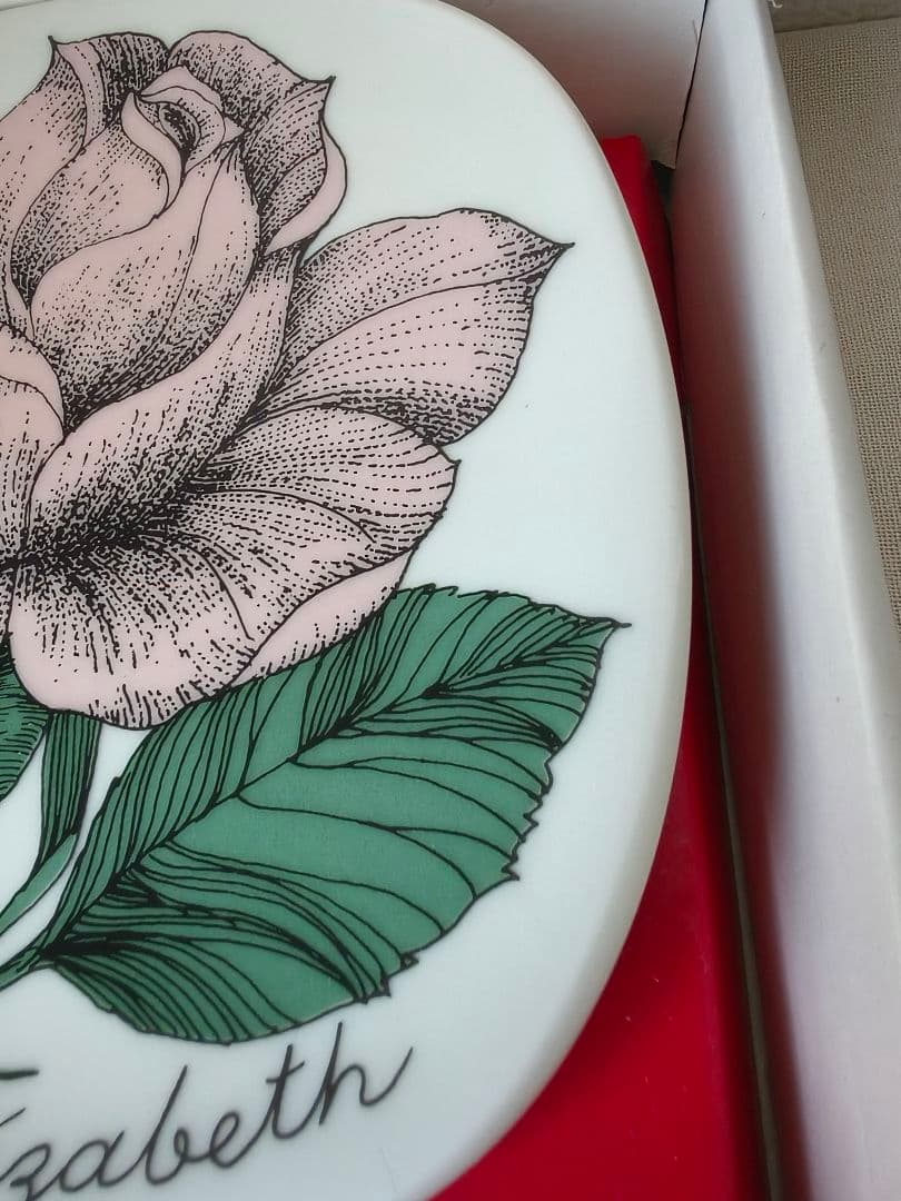 【美品】箱付き ARABIA ボタニカ ローズ プレート