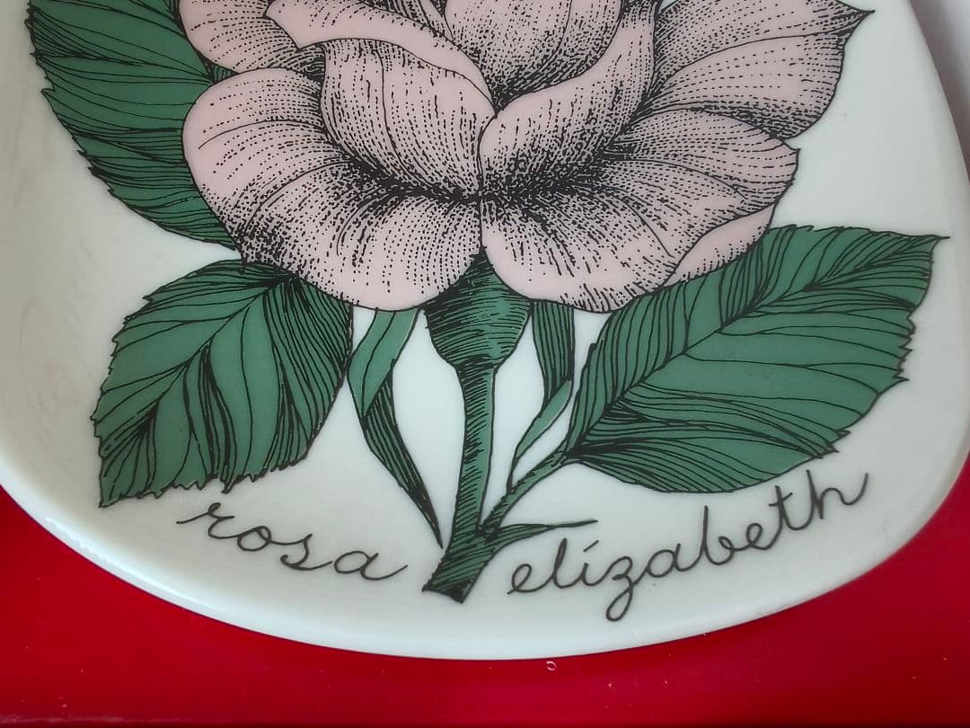 【美品】箱付き ARABIA ボタニカ ローズ プレート