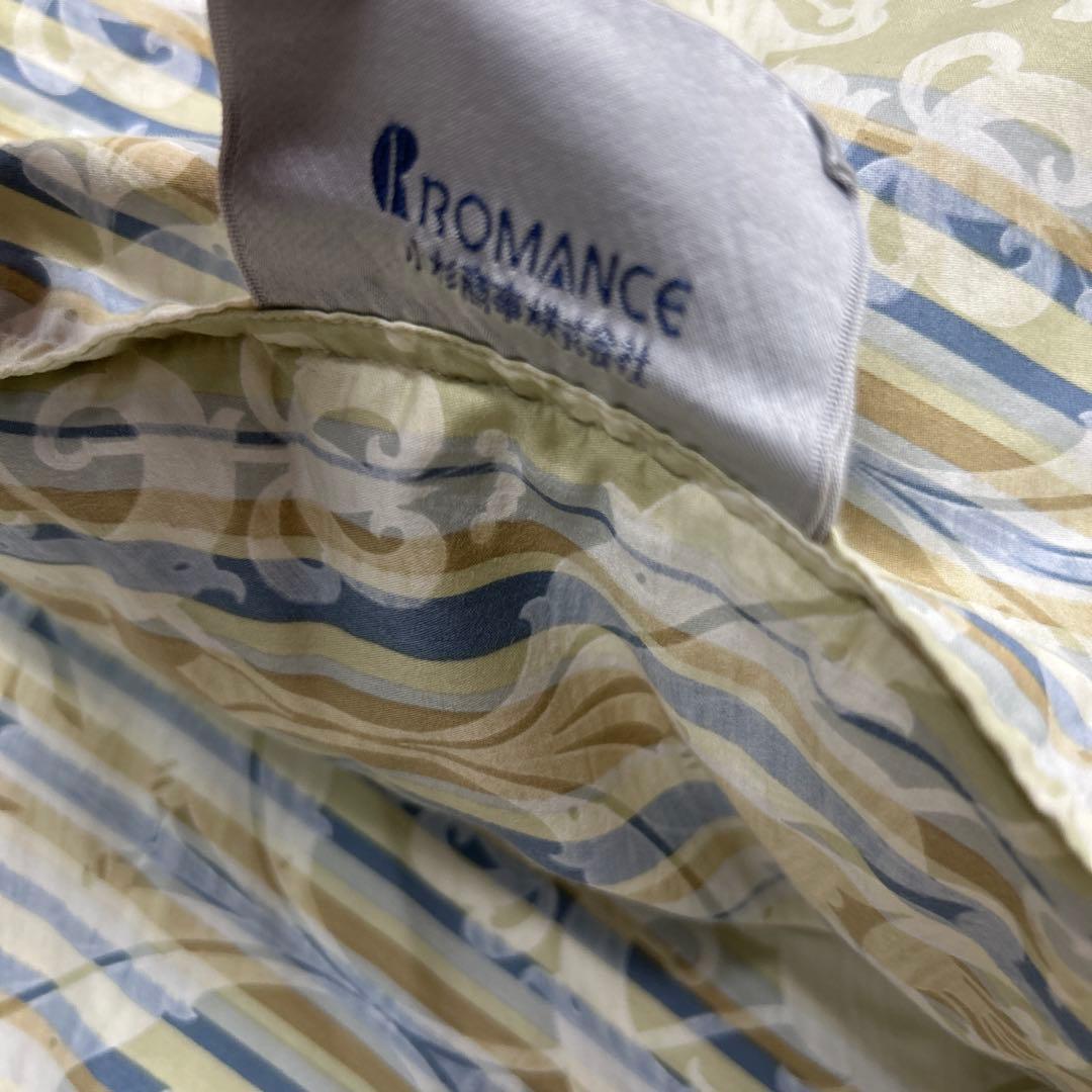 破格（ロマンス小杉）高級羽毛布団　シングルサイズ