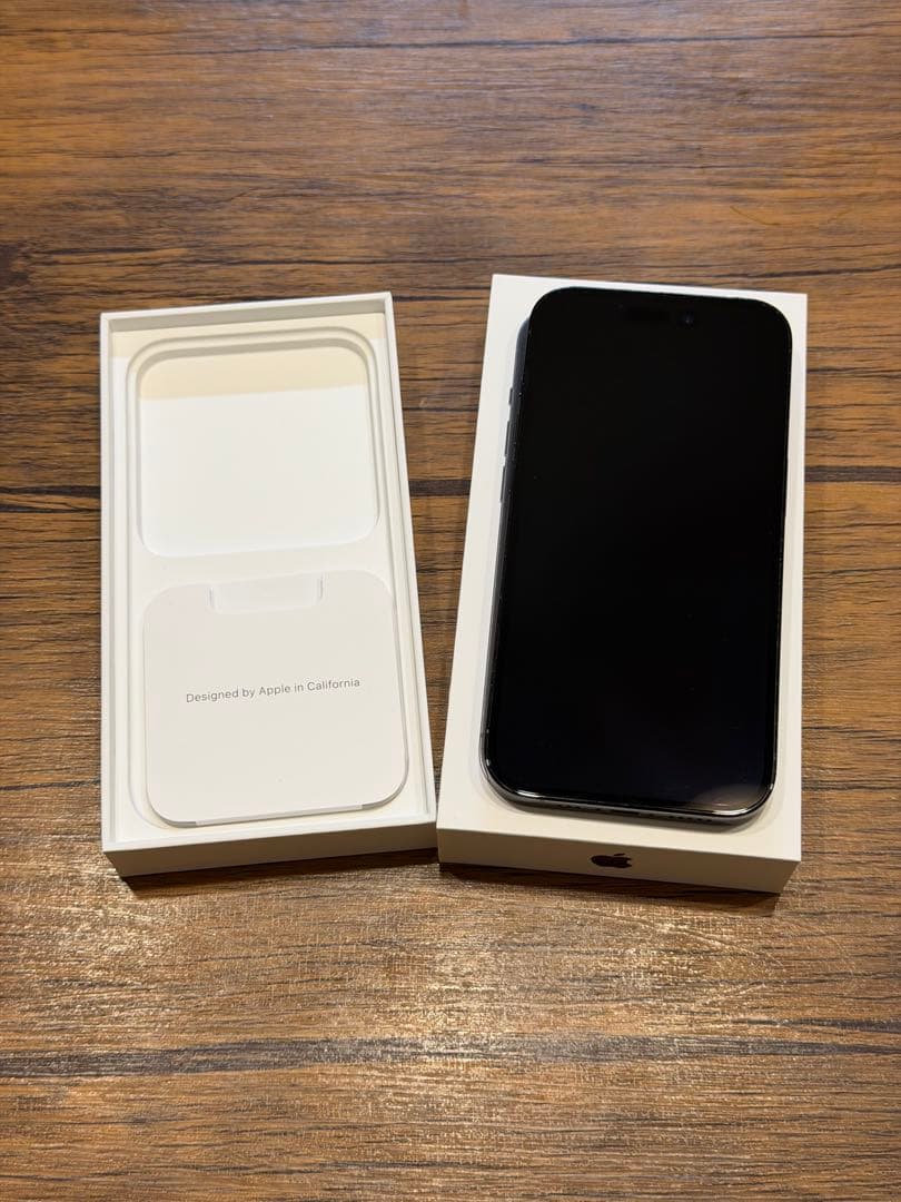 iPhone14 Pro 256GB スペースブラック SIMフリー 修復歴なし